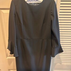 NWOT. Donna Morgan Bell Sleeve Elegant Black Dress. Bundle and Save. See closet